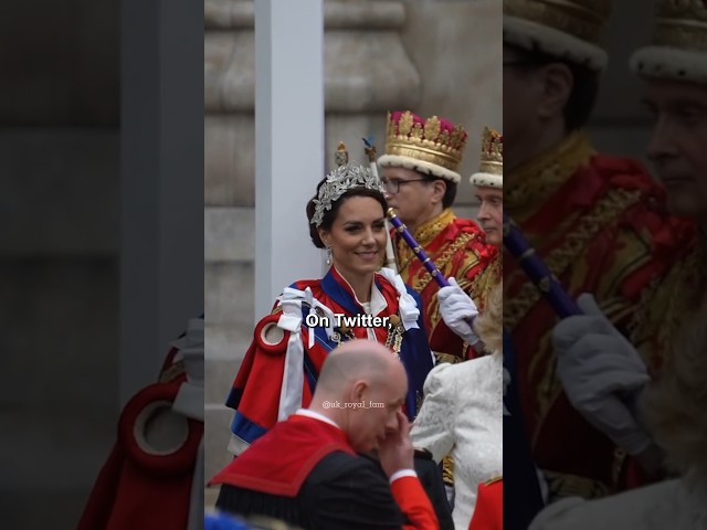 Secret of Princess Catherine’s coronation dress #coronation #katemiddleton #princewilliam #crown