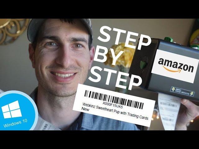 How to PRINT AMAZON FBA Labels on DYMO or Rollo or  ZEBRA Thermal Printers Labelwriter 450 WINDOWS