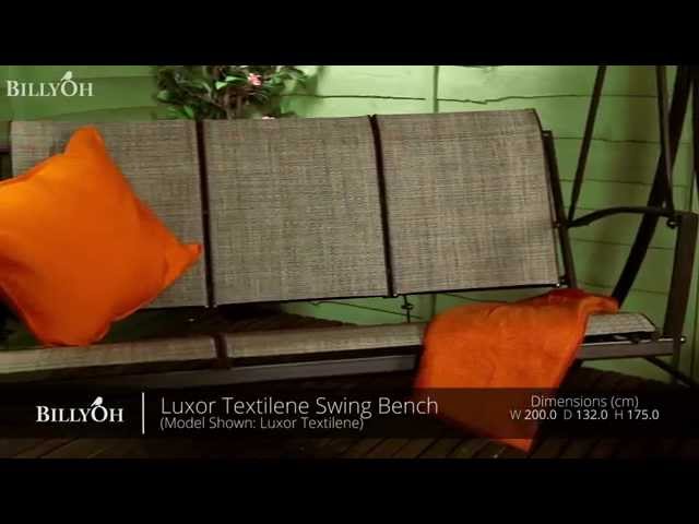 BillyOh Luxor Textilene Swing Bench