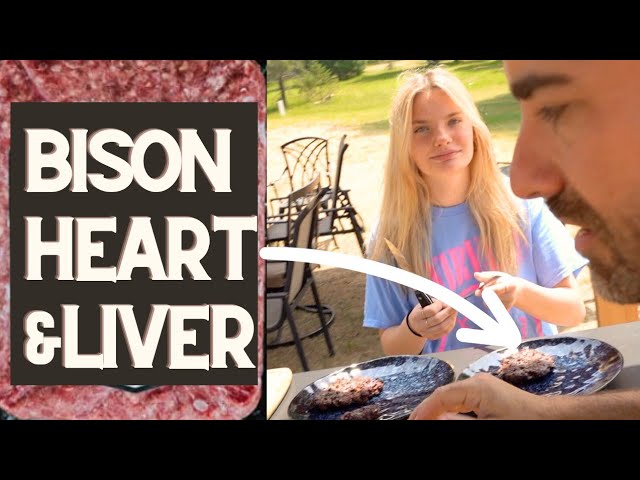 Dad & Daughter Carnivore Challenge: Bison, Heart, and Liver from Force of Nature