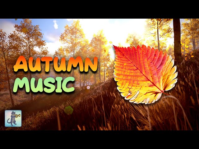 Relaxing Autumn Music! 🍂🍁 COZY Autumn Ambience & Relaxing Music for Stress Relief.