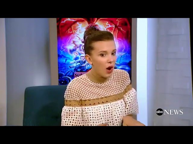 Millie Bobby Brown talks about her audition with Finn Wolfhard