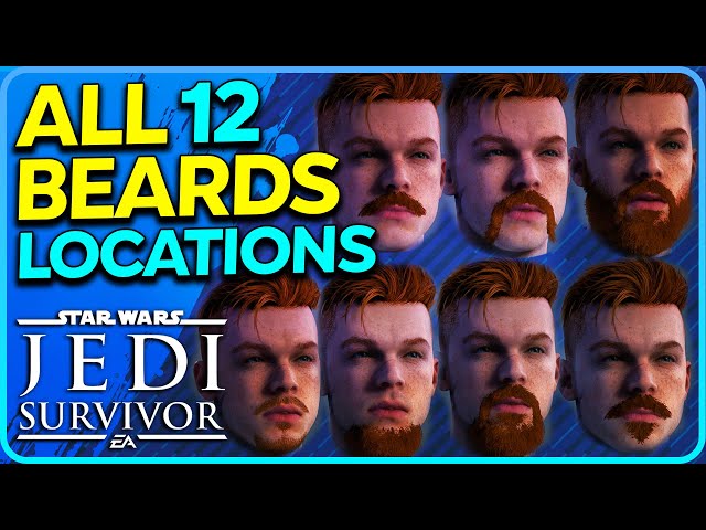 All Beards locations Star Wars Jedi Survivor