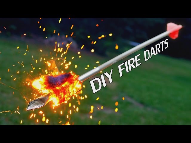 How to make a primitive spear thrower and fire darts from PVC