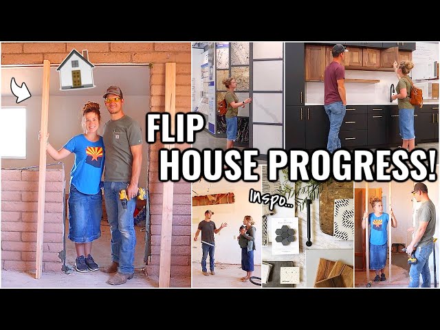 RENOVATION HOUSE PROGRESS & SHOPPING!! HOUSE TO HOME Little Brick House Episode 4