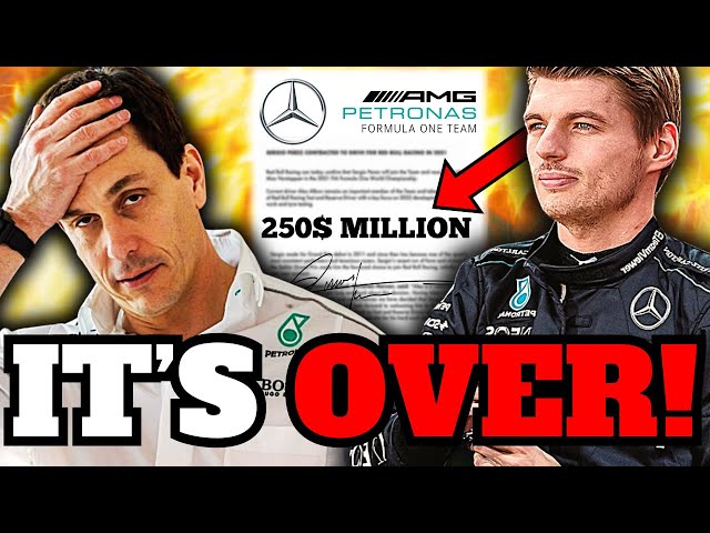 Max Verstappen Reveals Shocking Decision On Toto Wolff's Mercedes Offer! | F1 Bombshell News