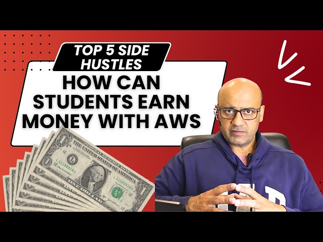 How can students earn money with AWS