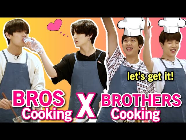 BROS cooking X Brothers cooking {taekook analysis}
