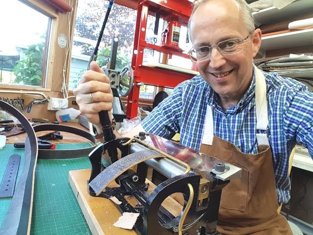 Making Heritage Belts from Sedgwick Bridle Leather - Sponsored