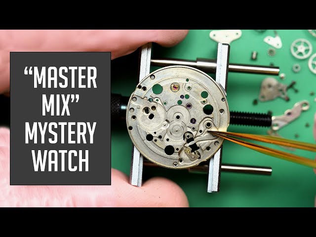 Master Mix Mystery Vintage Watch Restoration