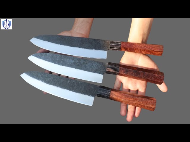 How To Make Handcrafted Carbon Steel chef knife in Factory #rajputknives