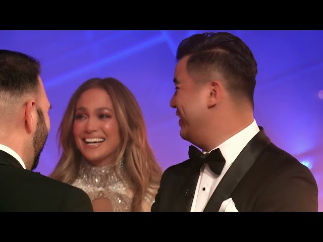 Jennifer Lopez - 4 Couples Get Married and On My Way Celebration - Marry Me Tonight!