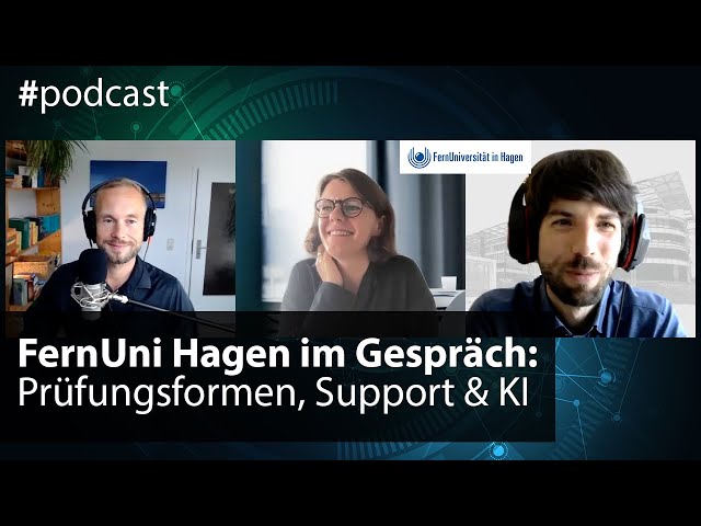 FernUni Hagen: Prüfungsformen, KI & ChatGPT in der Lehre – Interview mit Dr. Bils & Dr. Biederbeck
