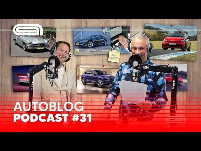 Autoblog Podcast #31: we kopen een Tesla + duur Porsche onderhoud