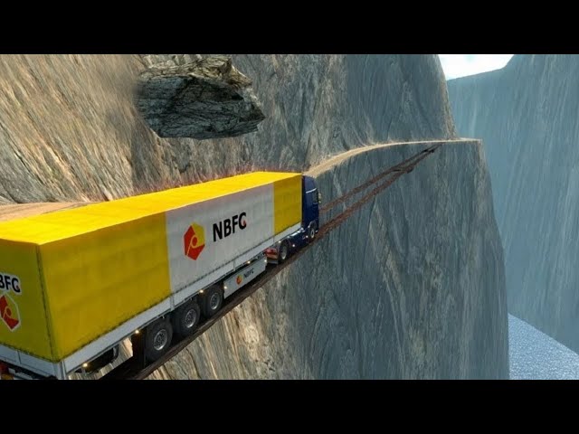 Dangerous Fastest Dump Trucks Driving Skills, Biggest Heavy Equipment Truck Machines Working