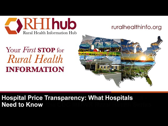Hospital Price Transparency: What Hospitals Need to Know