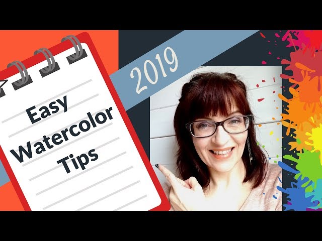 Easy watercolor tips 2019 - for powerful improvement