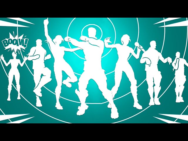 These Fortnite Dances Have Voices! (In Da Party, Get Schwifty,Bim Bam Boom,My World, Hit it)