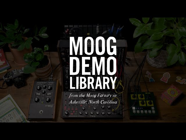 Moog Sound Studio | Patch Demonstration | Mind Police