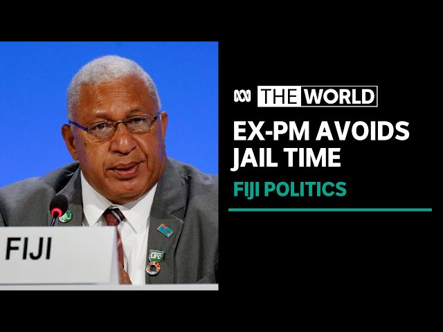Former Fiji prime minister Frank Bainimarama avoids jail in court case sentencing | The World