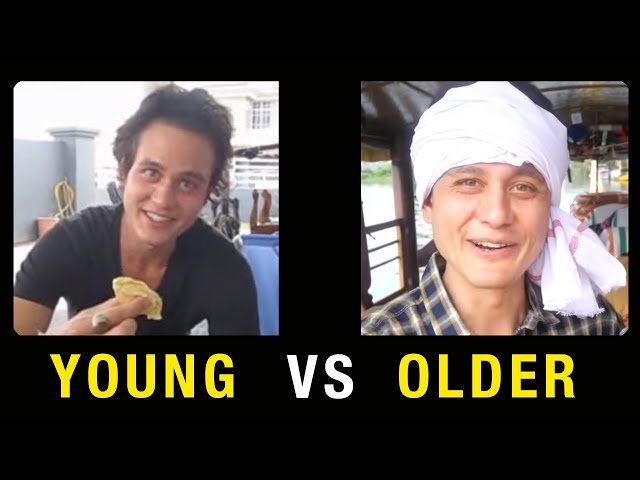 Mark Wiens:  Young Mark Vs Older Mark Comparison!