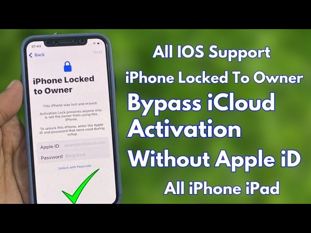 iPhone Locked To Owner ! (2023) Bypass iCloud Activation Lock Without Apple iD On iPhone/iPad No Pc