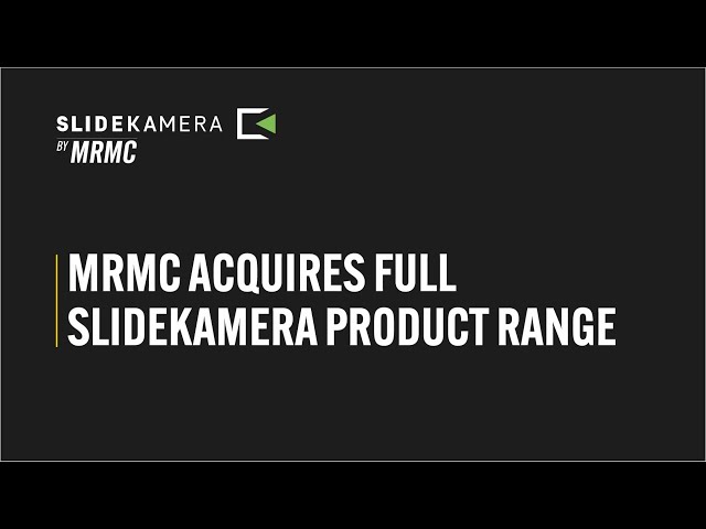 MRMC Acquires Full Slidekamera Product Range