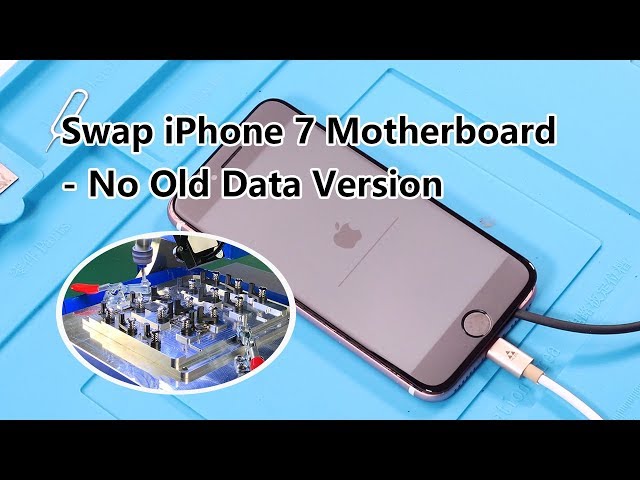 How to Swap iPhone 7 Motherboard – No Old Data Version | Motherboard Repair Lesson
