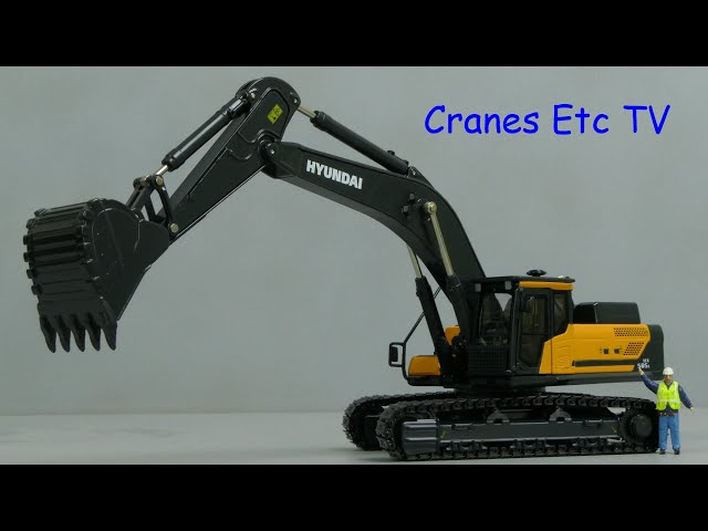 Sunraise Hyundai HX505L Crawler Excavator by Cranes Etc TV