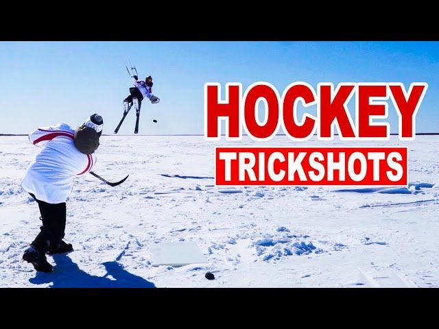 Hockey Trick Shots with How To Hockey | SweetSpotSquad