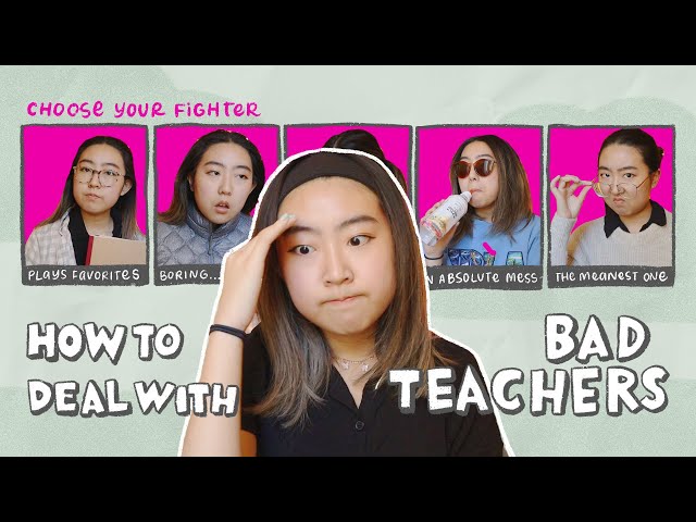 how to deal with bad teachers 💢 confessions of a former TA
