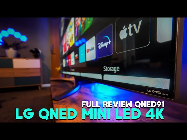 LG MINI LED QNED 90 / 91 4K TV Full Detailed Review of the 65" and 75" models.