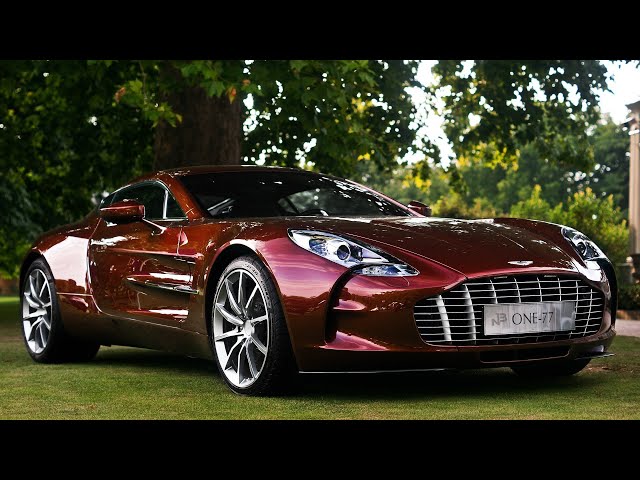 Мегазаводы: Aston Martin One-77 Автомобиль Агента 007