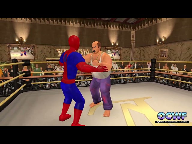 OCWF S0600  Carl Brutananadilewski VS Spiderman (Fancy Hall Arena)