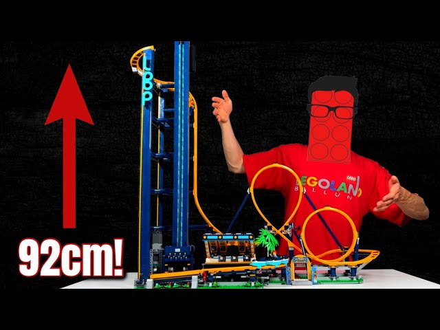 Sehr coole Bautechniken, erfordert aber Sorgfalt! | LEGO 'Looping Achterbahn' Review! | Set 10303