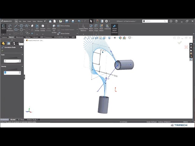 SOLIDWORKS Tech Tip: Control 3D Sketches with 3D Sketch Planes and Spline Tools in SOLIDWORKS