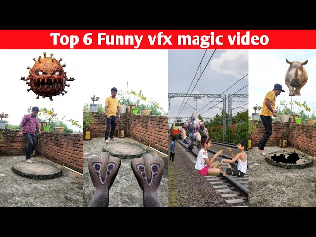 26 September | Top 6 Funny vfx magic video compilation Part 12 | Kinemaster editing | Ayan mechanic