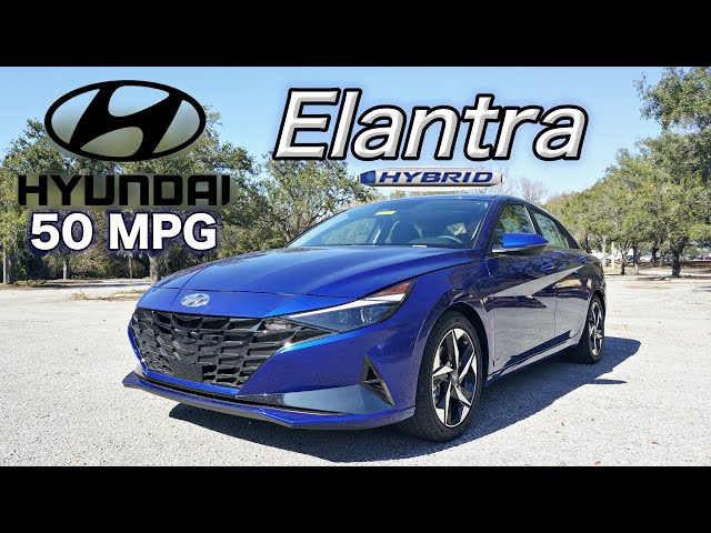 2023 Hyundai Elantra Limited Hybrid: All Specs & Test Drive