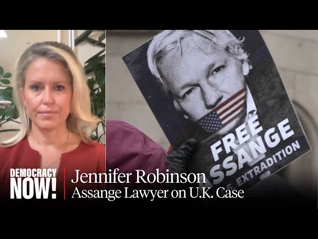 Press Freedom on Trial: Julian Assange’s Lawyer on Extradition Case & Criminalizing Journalism