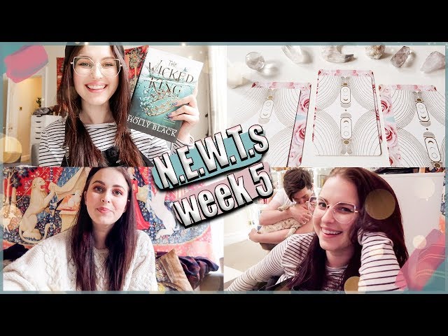 N.E.W.T.s 5 Reading Vlog: Fab Fit Fun Fall unboxing, passing my NEWTs and some honest chats