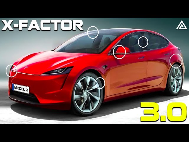Unveiling Tesla Model 2 - The BIGGEST Project Of 2024. Design, Innovation, Upgrade, Wheels, Doors...