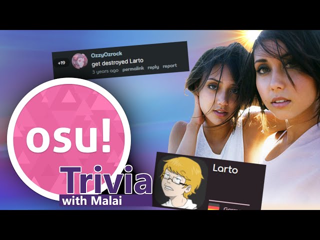 Larto and his unique collection of map IDs - osu!Trivia #shorts