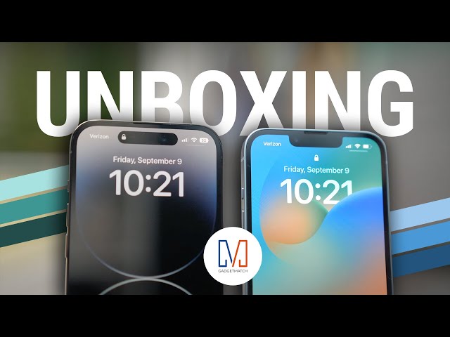 iPhone 14, 14 Pro & 14 Pro Max UNBOXING!