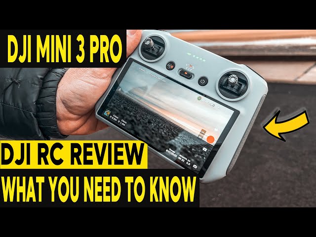 DJI MINI 3 PRO RC Controller- FIRST REVIEW!
