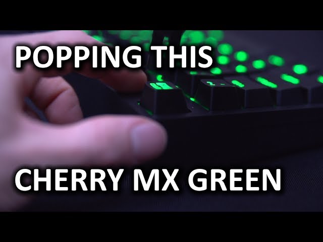 Cherry MX Green Switches - First Impressions with CM Storm QuickFire TK Keyboard
