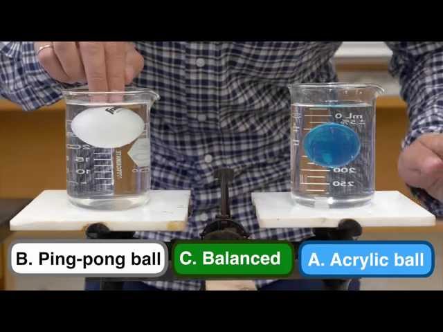 Explained: Beaker Ball Balance Problem