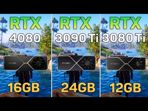 RTX 4080 vs RTX 3090 Ti vs RTX 3080 Ti - 10 Games Test