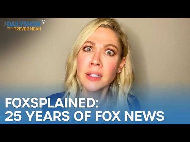Desi Lydic Foxsplains 25 Years of Fox News | The Daily Show