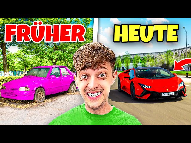 YouTuber Autos FRÜHER VS HEUTE (LukasBS, ClashGames, MarvinVlogt, Lumexx..)