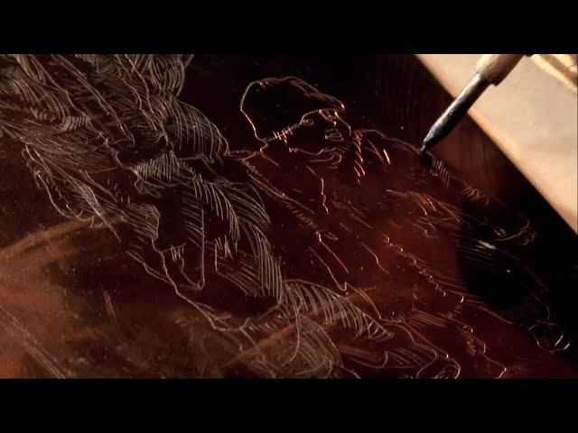 Rembrandt's printmaking process: 17th century etching